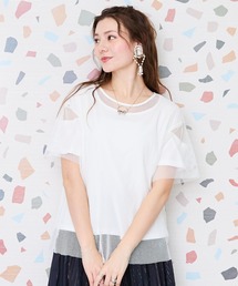 【FONT LAB】メッシュコンビリバーシブルTシャツ