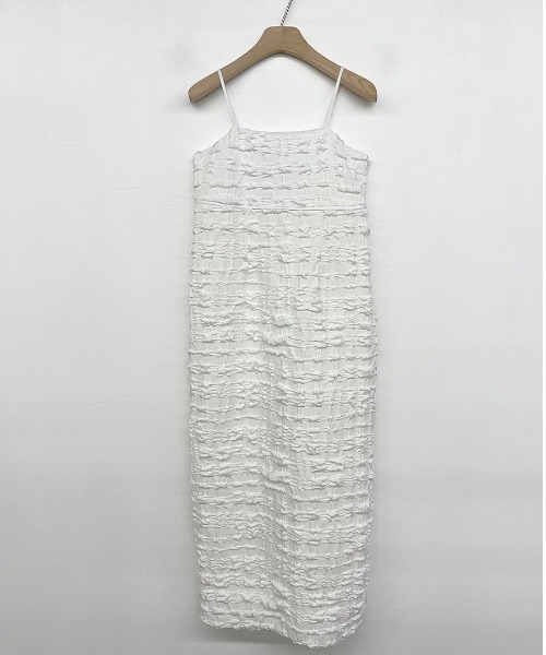FREE STYLISTS（フリー スタイリスト）の「YUGA_YGMC　Jacquard camisole dress（ワンピース・レディース・ブルー/ブラック/ミント/ホワイト・FREE）」の14枚目の写真