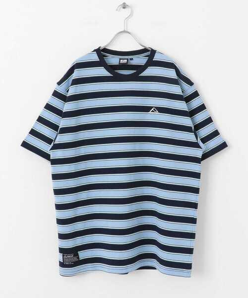 REEF(リーフ)の「REEF MULTI BOARDER SHORT-SLEEVE T-SHIRTS(Tシャツ/カットソー・メンズ・ブルー/イエロー・MEDIUM/LARGE)」の4枚目の写真