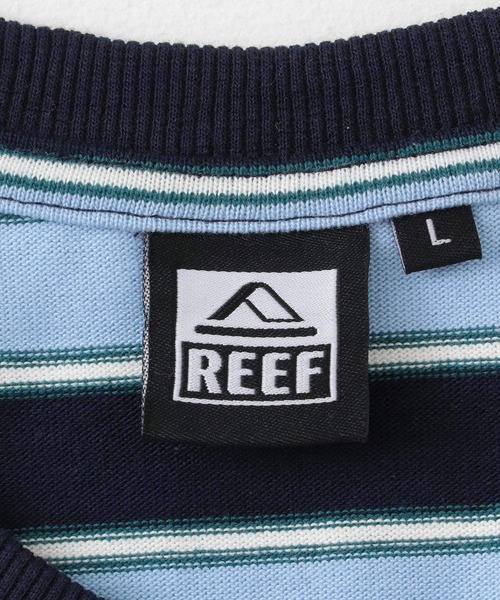 REEF(リーフ)の「REEF MULTI BOARDER SHORT-SLEEVE T-SHIRTS(Tシャツ/カットソー・メンズ・ブルー/イエロー・MEDIUM/LARGE)」の9枚目の写真