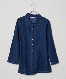 ROOPTOKYO（ループトウキョウ）の「DENIM MINI DRESS / デニムミニワンピ―ス（ワンピース）」