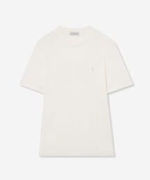 ウールプラックスプレーティング半袖ドレスTシャツ