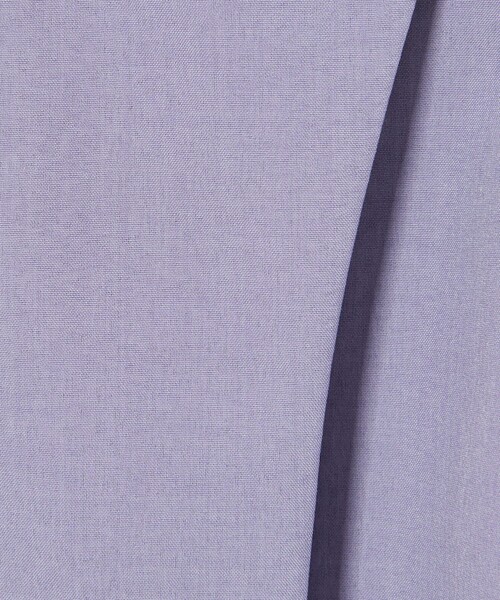 EMMEL REFINES（エメルリファインズ）の「＜EMMEL REFINES＞EM サイドギャザーステッチ Vネック ブラウス（シャツ/ブラウス・レディース・ライラック/ライトブルー/ダークブラウン・FREE）」の20枚目の写真