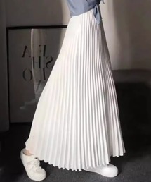 ロングプリーツスカート