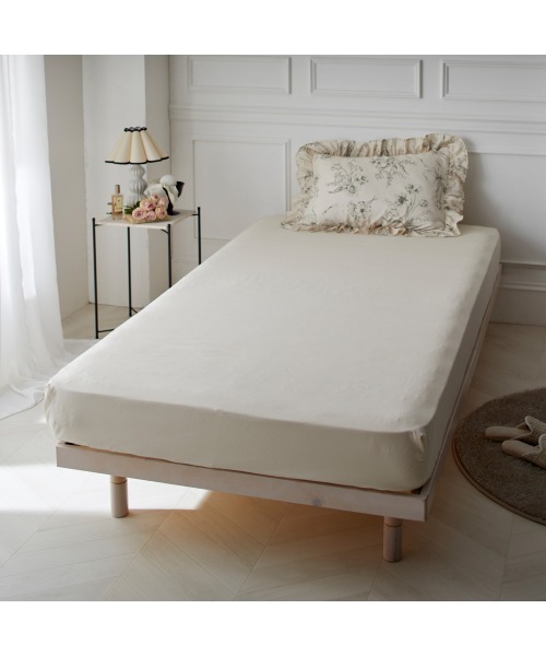 花柄フリル布団カバーセット（シングル）【フルーエ/大人可愛い