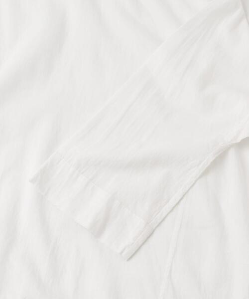 かぐれ（カグレ）の「ボイルワイドプルオーバー（シャツ/ブラウス・レディース・ベージュ系その他/オフホワイト/ブラック・FREE）」の7枚目の写真