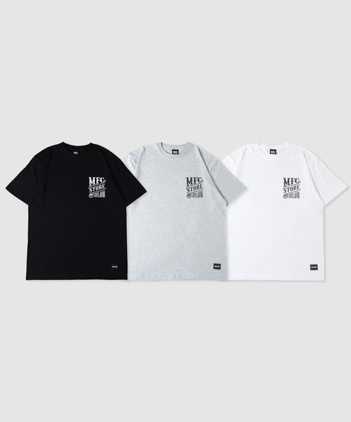 MFC STORE（エムエフシーストア）の「MFC STORE RIBBON S/S TEE（Tシャツ/カットソー・メンズ・ブラック/ホワイト/グレー・S/M/L/XL）」の4枚目の写真