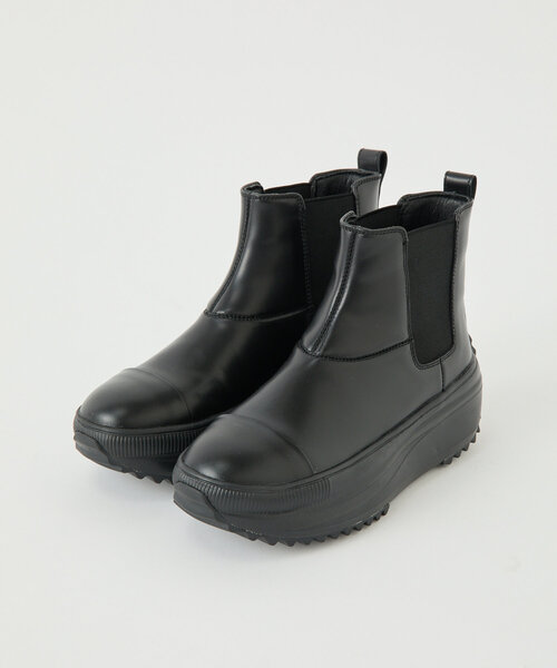 BEARDSLEY（ビアズリー）の「レザートレックサイドゴアブーツ（ブーツ・レディース・ブラック・25cm/24cm/23cm/23.5cm/24.5cm）」の9枚目の写真