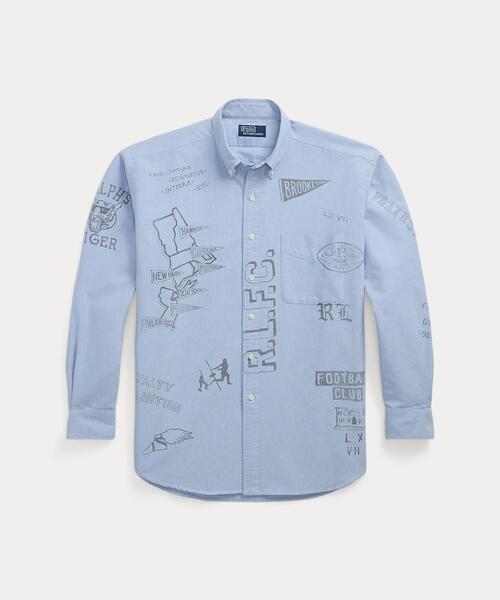 POLO RALPH LAUREN（ポロ ラルフ ローレン）の「ビッグ シャツ（シャツ/ブラウス・メンズ・ブルー・L/M/S/XXL/XS/XL）」の9枚目の写真