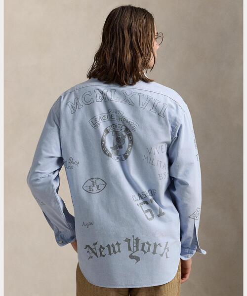 リネンコットン ビッグ シャツ（シャツ/ブラウス）｜POLO RALPH