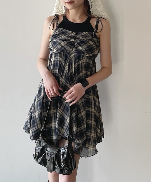 one way（ワンウェイ）の「イレヘムキャミチュニック（キャミソール・レディース・ブルー系その他/グレー/ブラック系その他/ブラック/ブラウン系その他/ブルー系その他2/ブラウン系その他2/ブラック系その他2・FREE）」の19枚目の写真