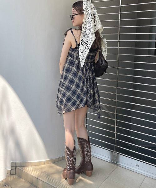 one way（ワンウェイ）の「イレヘムキャミチュニック（キャミソール・レディース・ブルー系その他/グレー/ブラック系その他/ブラック/ブラウン系その他/ブルー系その他2/ブラウン系その他2/ブラック系その他2・FREE）」の16枚目の写真