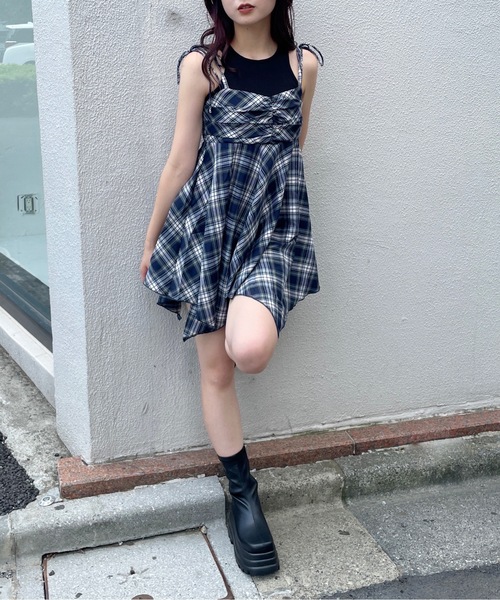 one way（ワンウェイ）の「イレヘムキャミチュニック（キャミソール・レディース・ブルー系その他/グレー/ブラック系その他/ブラック/ブラウン系その他/ブルー系その他2/ブラウン系その他2/ブラック系その他2・FREE）」の21枚目の写真