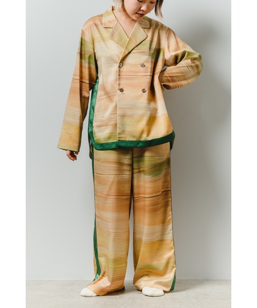 StPT(エスティーピーティー)の「【EM(em)】Room wear Tops - Long Sleeve/アートデザインルームウェア/ロングスリーブ(シャツ/ブラウス・レディース・ピンク系その他/ブルー系その他2/オレンジ系その他/ホワイト系その他/レッド系その他/ブルー系その他・MEDIUM/LARGE)」の17枚目の写真