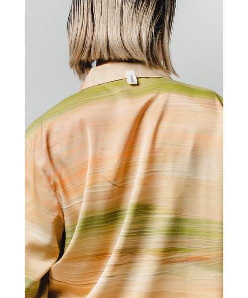 StPT(エスティーピーティー)の「【EM(em)】Room wear Tops - Long Sleeve/アートデザインルームウェア/ロングスリーブ(シャツ/ブラウス・レディース・ピンク系その他/ブルー系その他2/オレンジ系その他/ホワイト系その他/レッド系その他/ブルー系その他・MEDIUM/LARGE)」の21枚目の写真