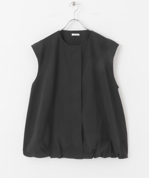 ITEMS URBANRESEARCH（アイテムズ アーバンリサーチ）の「バルーンベスト（ベスト・レディース・ブラック/ホワイト・FREE）」の12枚目の写真
