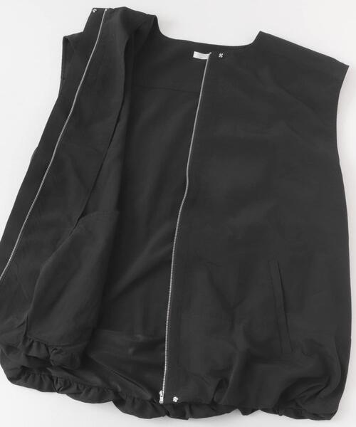 ITEMS URBANRESEARCH（アイテムズ アーバンリサーチ）の「バルーンベスト（ベスト・レディース・ブラック/ホワイト・FREE）」の13枚目の写真