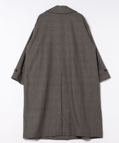 MEN'S BIGI(メンズビギ)の「【50th Anniv . 菊池武夫】WOOL GLEN PLAID COAT(ダウンジャケット/コート・メンズ・カーキ・02/03)」の9枚目の写真