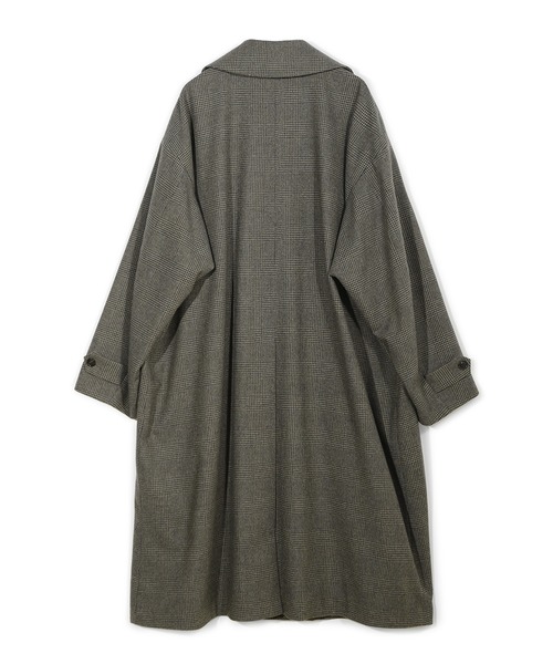MEN'S BIGI(メンズビギ)の「【50th Anniv . 菊池武夫】WOOL GLEN PLAID COAT(ダウンジャケット/コート・メンズ・カーキ・02/03)」の21枚目の写真