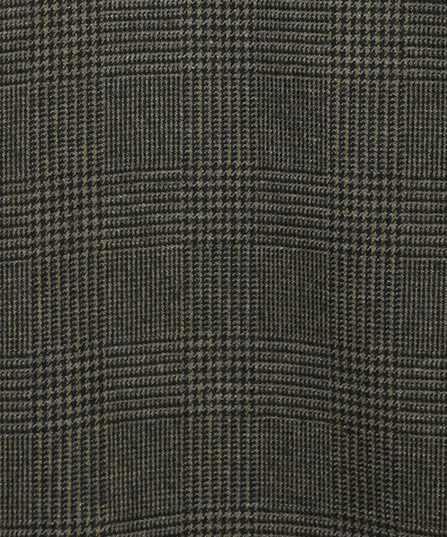 MEN'S BIGI(メンズビギ)の「【50th Anniv . 菊池武夫】WOOL GLEN PLAID COAT(ダウンジャケット/コート・メンズ・カーキ・02/03)」の2枚目の写真