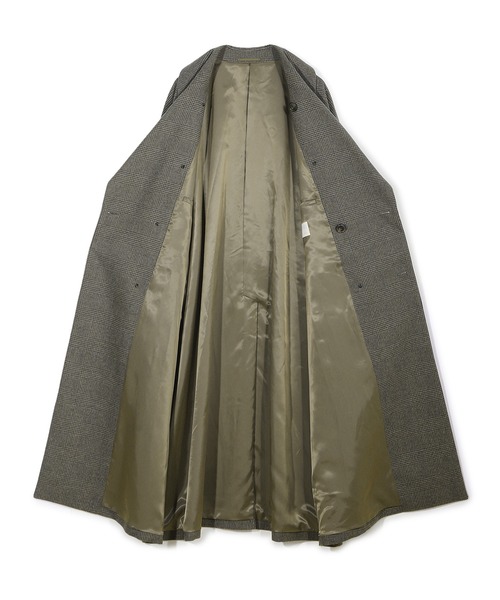 MEN'S BIGI(メンズビギ)の「【50th Anniv . 菊池武夫】WOOL GLEN PLAID COAT(ダウンジャケット/コート・メンズ・カーキ・02/03)」の20枚目の写真