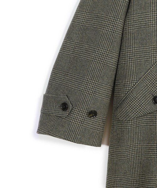 MEN'S BIGI(メンズビギ)の「【50th Anniv . 菊池武夫】WOOL GLEN PLAID COAT(ダウンジャケット/コート・メンズ・カーキ・02/03)」の17枚目の写真