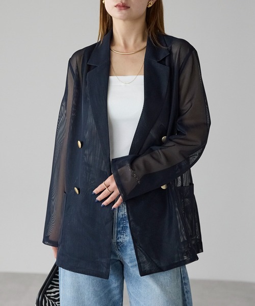 Soerteテーラードジャケット soerte ジャケット テーラードジャケット Oversized double