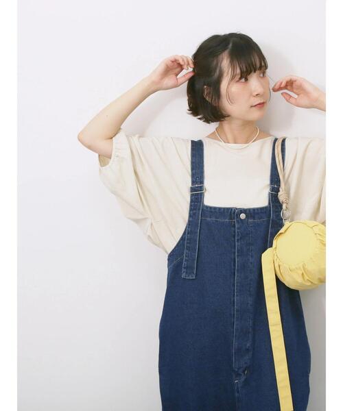 Samansa Mos2 blue(サマンサモスモスブルー)の「リネンタッチバルーンスリーブブラウス(シャツ/ブラウス・レディース・サックスブルー/キナリ/ピンク・F)」の20枚目の写真