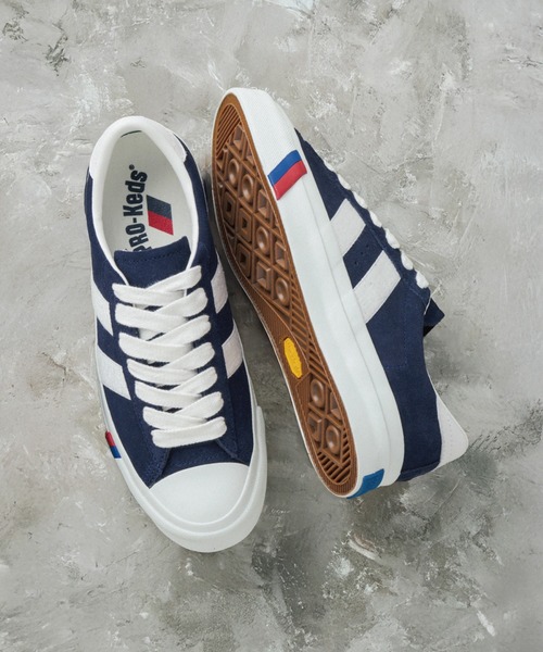 PRO-Keds(プロケッズ)の「PRO-Keds プロケッズ ロイヤルプラス スエード ロー(スニーカー・メンズ・ホワイト/ブラック/ネイビー/マスタード/パープル・23.0cm/23.5cm/24.0cm/24.5cm/25.0cm/25.5cm/26.0cm/26.5cm/27.0cm/27.5cm/28.0cm/28.5cm/29.0cm/29.5cm)」の4枚目の写真