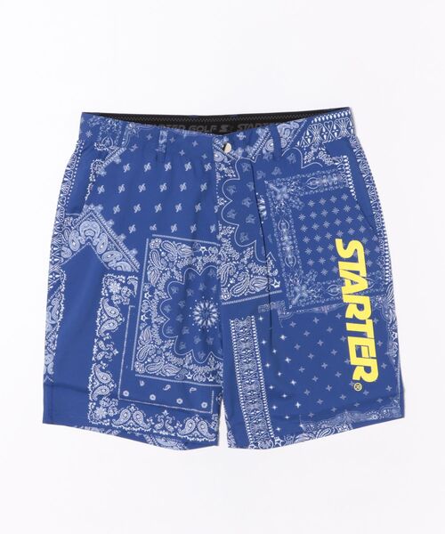 STARTER(スターター)の「/STARTER GOLF/スターターゴルフ バンダナ柄 ショーツメンズ SG-223003(その他パンツ・メンズ・レッド/ネイビー・L/XL)」の1枚目の写真