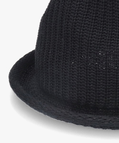 OVERRIDE(オーバーライド)の「OVERRIDE OGC RIBBED KNIT FEDORA / オーバーライド(ハット・メンズ・オリーブ/ブラック/ネイビー・61cm/58cm)」の19枚目の写真
