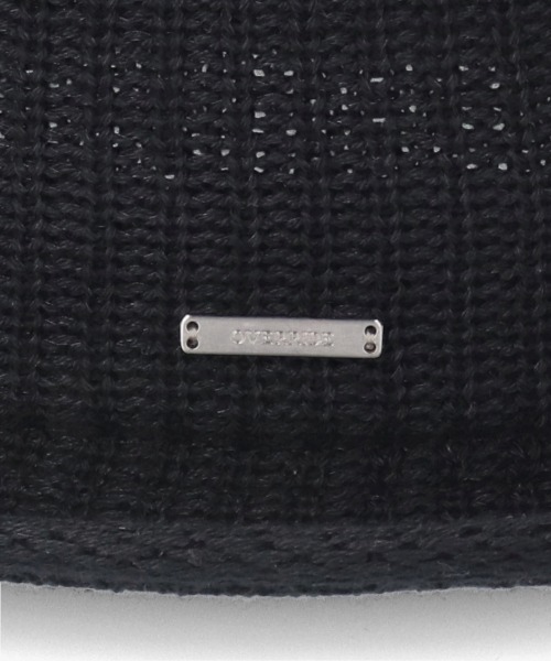 OVERRIDE(オーバーライド)の「OVERRIDE OGC RIBBED KNIT FEDORA / オーバーライド(ハット・メンズ・オリーブ/ブラック/ネイビー・61cm/58cm)」の20枚目の写真