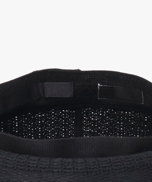 OVERRIDE(オーバーライド)の「OVERRIDE OGC RIBBED KNIT FEDORA / オーバーライド(ハット・メンズ・オリーブ/ブラック/ネイビー・61cm/58cm)」の5枚目の写真