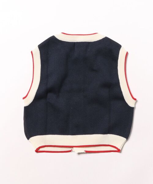 BOBO CHOSES(ボボショーズ)の「Kaleidoscope vest(ベスト・キッズ・ネイビー・6-7YEAR/4-5YEAR/10-11y/2-3YEAR/12-13y)」の6枚目の写真