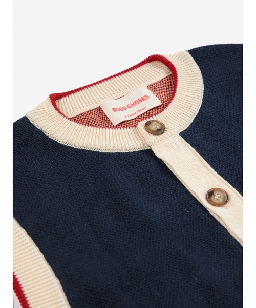BOBO CHOSES(ボボショーズ)の「Kaleidoscope vest(ベスト・キッズ・ネイビー・6-7YEAR/4-5YEAR/10-11y/2-3YEAR/12-13y)」の3枚目の写真