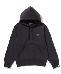 A BATHING APE ワンポイント刺繍の黒チノパン　Ｍサイズ　最安値 A BATHING APE チノパン ONE POINT LOOSE FIT CHINO PANTS M