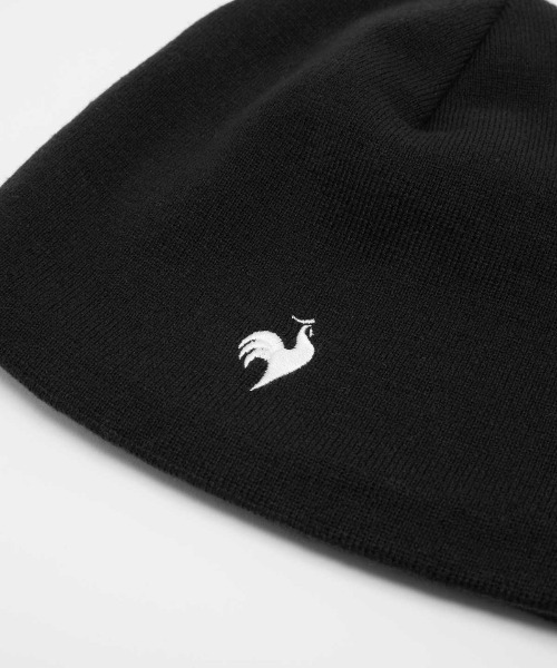 le coq sportif(ルコックスポルティフ)の「ビーニー(ニットキャップ/ビーニー・メンズ・ブラック/グレー・F)」の5枚目の写真