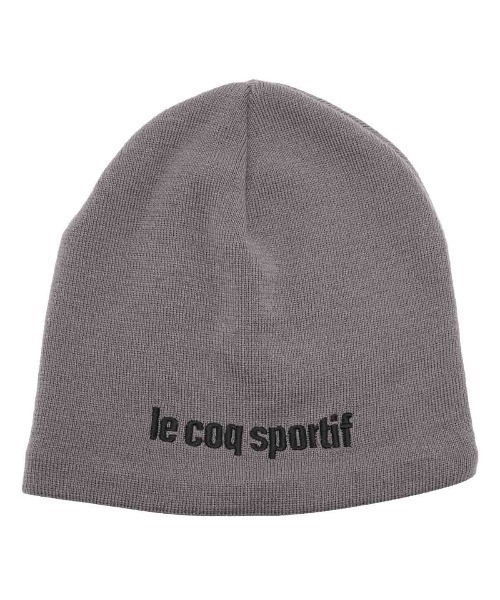 le coq sportif(ルコックスポルティフ)の「ビーニー(ニットキャップ/ビーニー・メンズ・ブラック/グレー・F)」の7枚目の写真