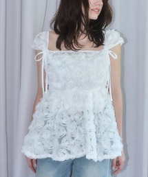 mellowneon | 5wayローズチュールブラウス(シャツ/ブラウス)