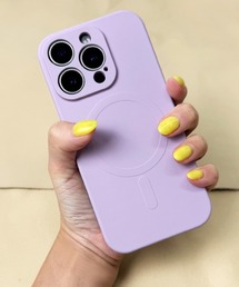Fun & Daily(t@AhfC[)MagSafeΉ Silicon Color iPhone Case 15 16 Plus Pro ProMax / ACtH v v}bNX(X}zP[X/Jo[)