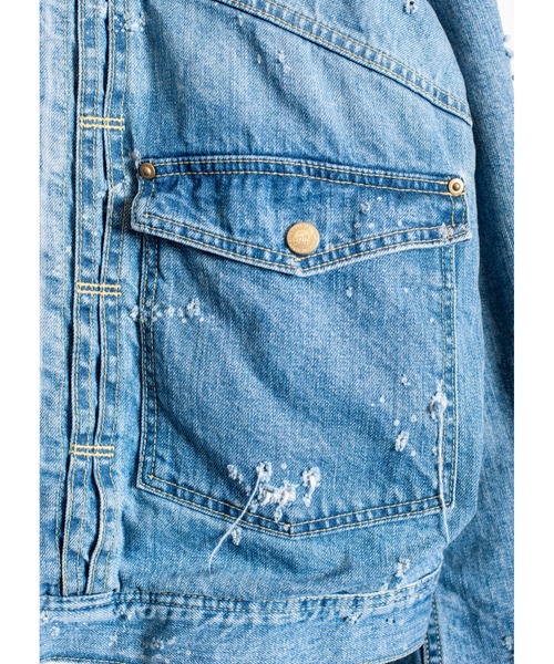 SEVESKIG（セヴシグ）の「SEVESKIG/セブシグ/DENIM JKT_JK-SV-NRS-1003（デニムジャケット・メンズ・ブラック/インディゴブルー・SMALL/MEDIUM/LARGE/X-LARGE）」の16枚目の写真