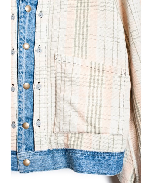 SEVESKIG（セヴシグ）の「SEVESKIG/セブシグ/DENIM JKT_JK-SV-NRS-1003（デニムジャケット・メンズ・ブラック/インディゴブルー・SMALL/MEDIUM/LARGE/X-LARGE）」の22枚目の写真