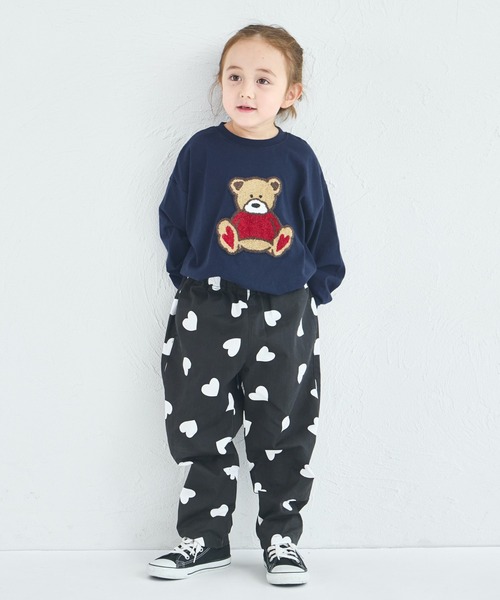 pairmanon(ペアマノン)の「【綿100%】らくちん総柄シェフパンツ(その他パンツ・キッズ・ブラック/ベージュ/ブラウン/ブラック系その他・120/130/140/150/90/100/110)」の12枚目の写真