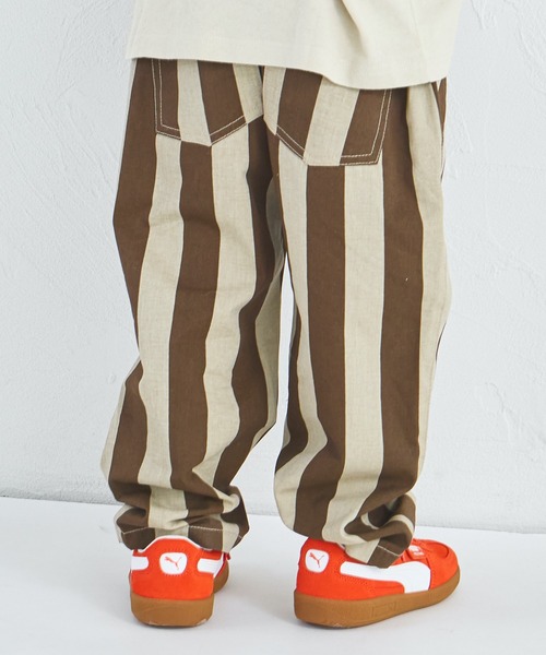 pairmanon(ペアマノン)の「【綿100%】らくちん総柄シェフパンツ(その他パンツ・キッズ・ブラック/ベージュ/ブラウン/ブラック系その他・120/130/140/150/90/100/110)」の14枚目の写真