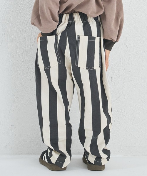 pairmanon(ペアマノン)の「【綿100%】らくちん総柄シェフパンツ(その他パンツ・キッズ・ブラック/ベージュ/ブラウン/ブラック系その他・120/130/140/150/90/100/110)」の5枚目の写真