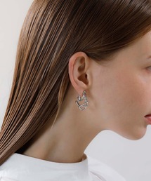 JewCas（ジュアキャス）の「【金属アレルギー対応ノットアレ】ウェーブエアフィットイヤリング[NOA0109]（イヤリング）」