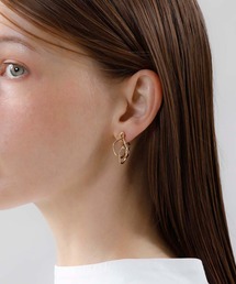 JewCas（ジュアキャス）の「【金属アレルギー対応ノットアレ】ウェーブエアフィットイヤリング[NOA0109]（イヤリング）」