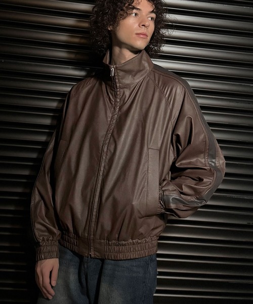 セール】【Classical Origin】「新感覚。」ハイネック短丈レザー