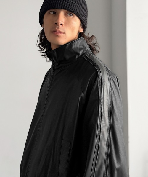 セール】【Classical Origin】「新感覚。」ハイネック短丈レザー