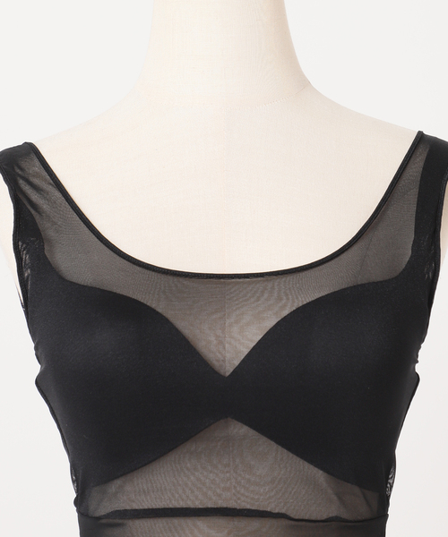 追加》NICENICE MOMENT / ナイスナイスモーメント MESH BRA タンク 3